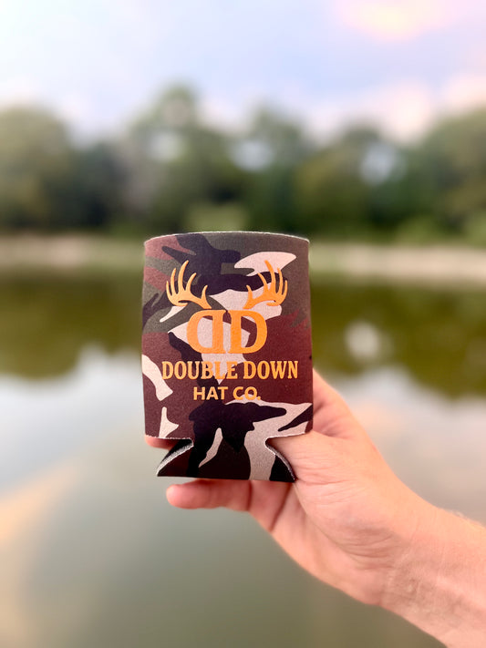 DD Camo koozie